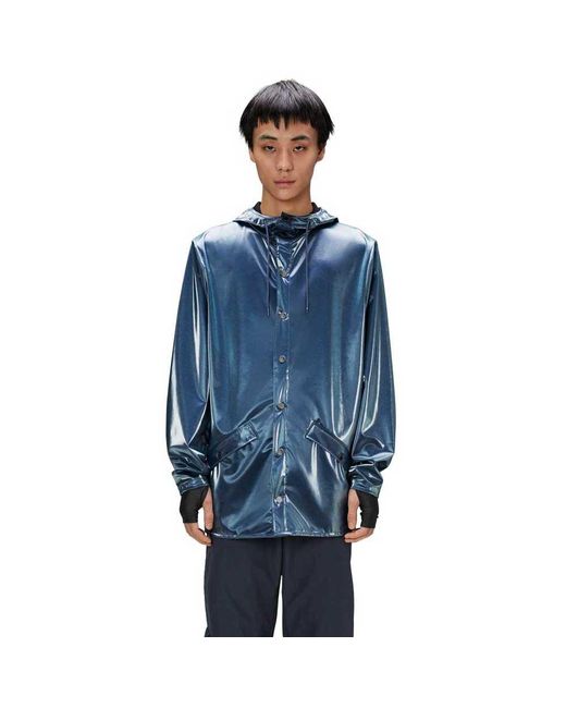 Rains Rain 12010 Parka in Blue for Men Lyst