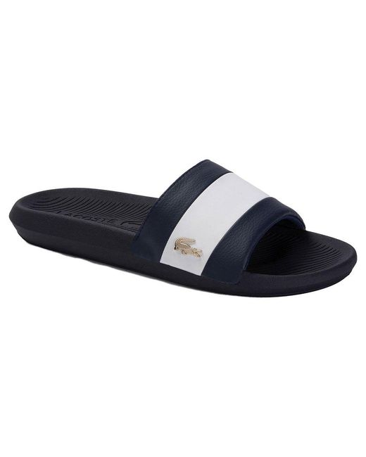 lacoste flip flops mens