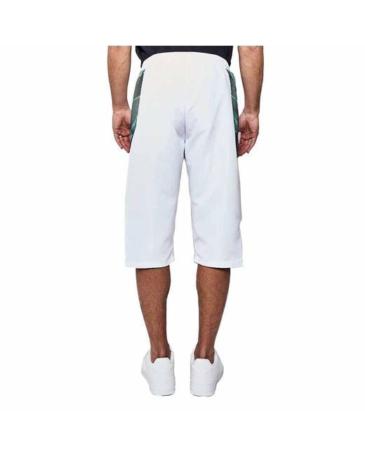 White kappa deals shorts