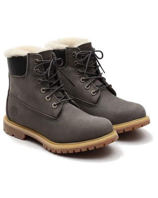 timberland 6 in premium shearling