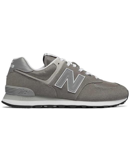 new balance 574 trainers in grey