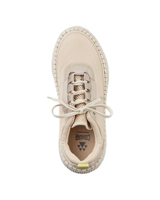 Cougar Shoes Sayah Trainers in Natural | Lyst