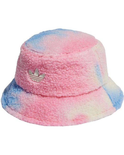 adidas Originals Bucket Hat in Pink for Men Lyst