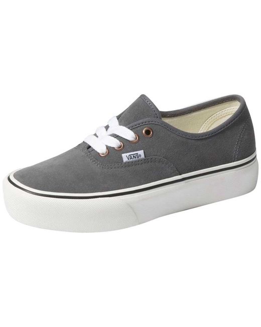 vans authentic gray