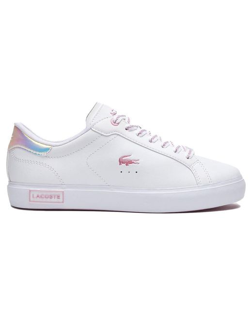 lacoste powercourt leather
