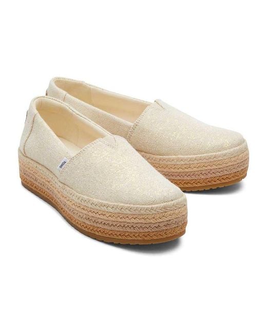 toms espadrilles platform