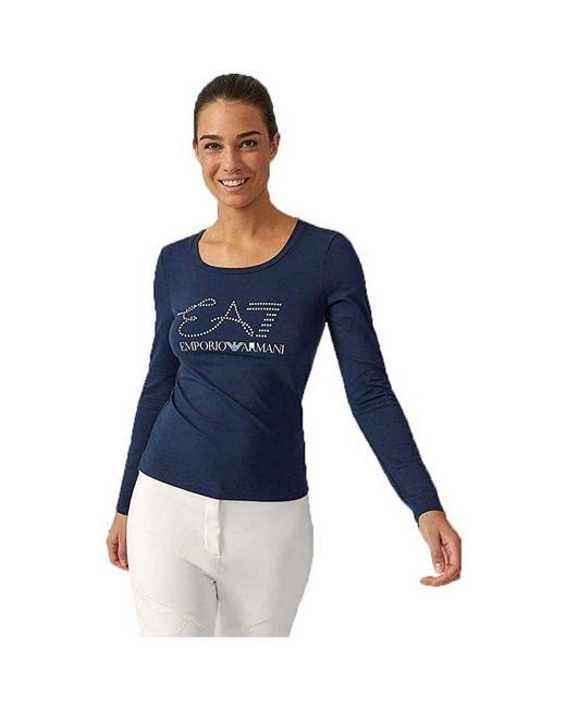 Armani Jeans Denim Long Sleeve T-shirt 