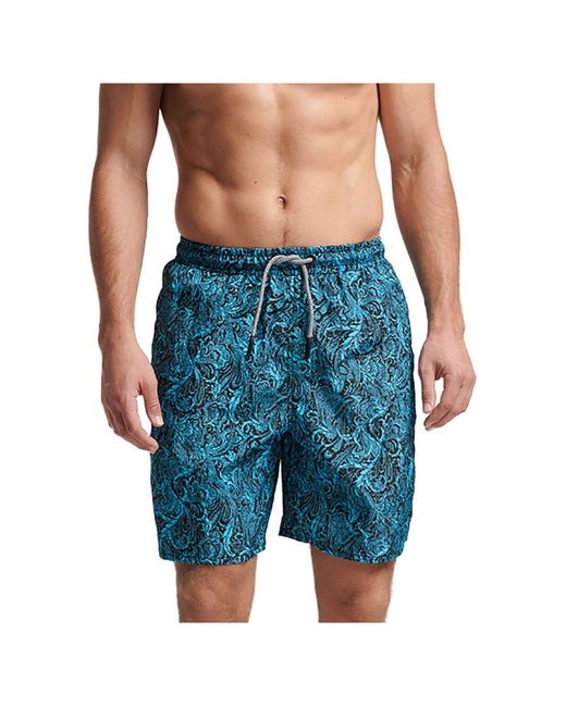 Superdry X Surplus Swimming Shorts in 