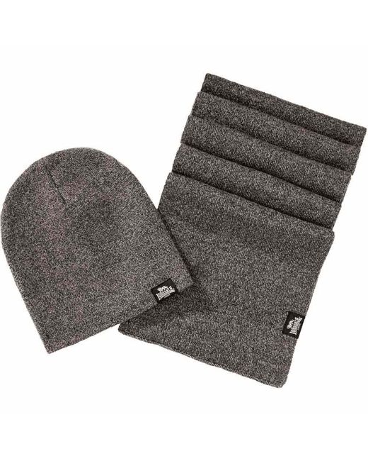 Lonsdale London Synthetic Leafield Beanie And Scarf Set for Men | Lyst