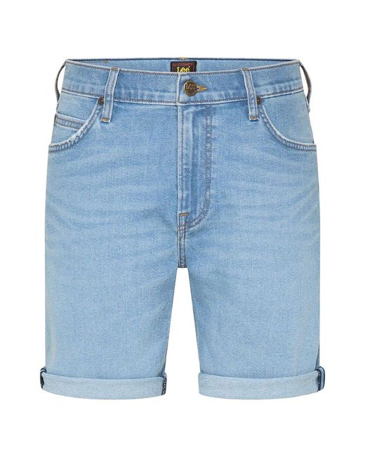 lee rider jean shorts
