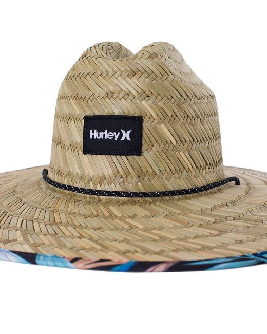 Hurley Java Straw Hat in White for Men | Lyst