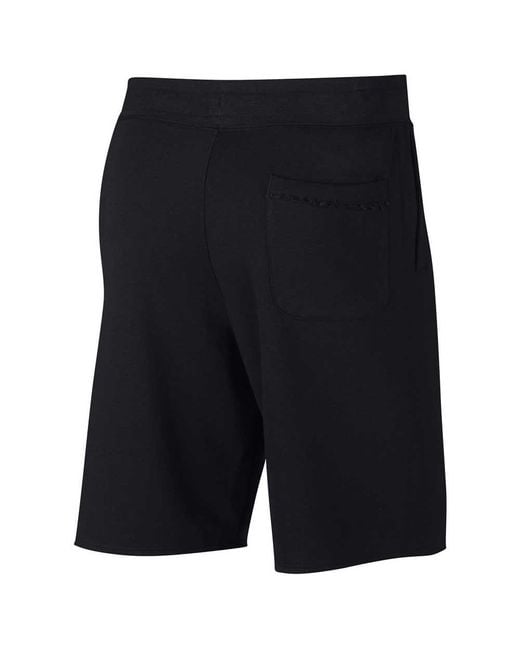 Nike Cotton Sportswear Alumni Shorts in Black / Black / White / White  (Black) for Men | Lyst