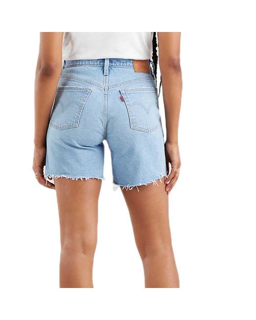 Levi's 501 Mid Thigh Denim Shorts in 