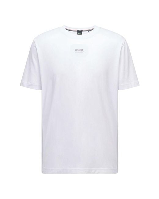 hugo boss tape t shirt