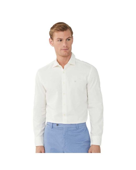 hackett white shirt