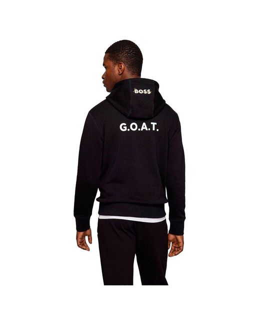 niezen verklaren compromis BOSS by HUGO BOSS W Goat Sweatshirt in Black for Men | Lyst