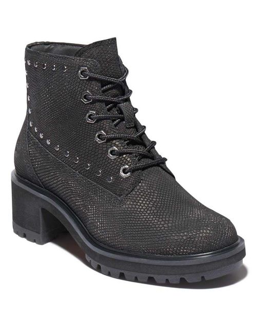 Timberland Leather Kori Park 6 ́ ́ Boots in Black - Lyst