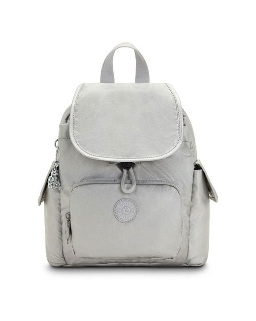 Kipling City Pack Mini Backpack in Gray Lyst