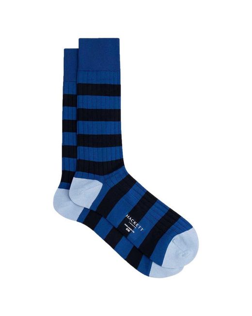 Hackett Rugby Socks Man in Blue for Men Lyst