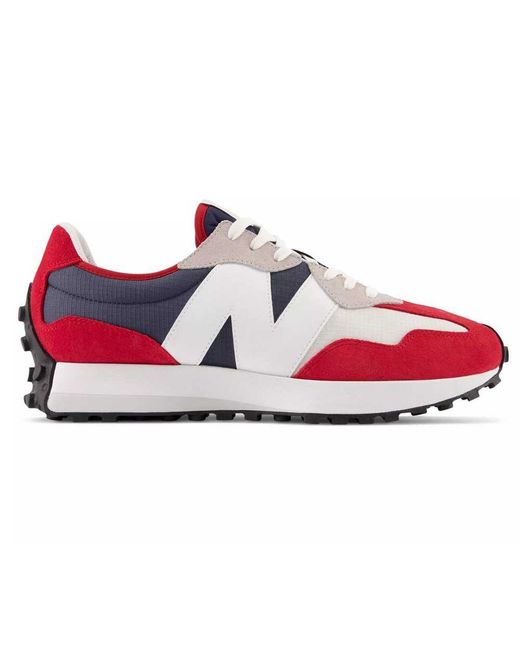 New Balance 327 Trainers in Red for Men Lyst