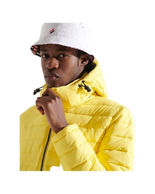 Superdry Fuji Jacket in Yellow for Men - Lyst