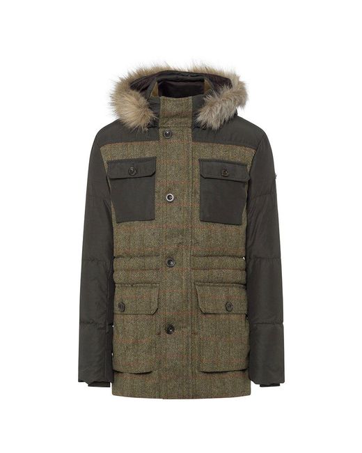 hackett country parka