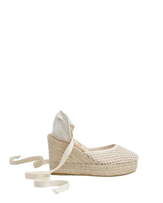 Manebí White Espadrillas Donna
