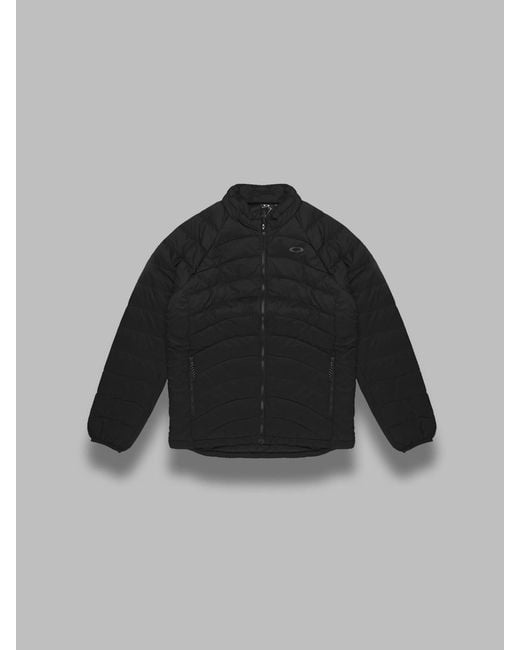 Oakley Black Snowbound Pklebound Down Jacket for men