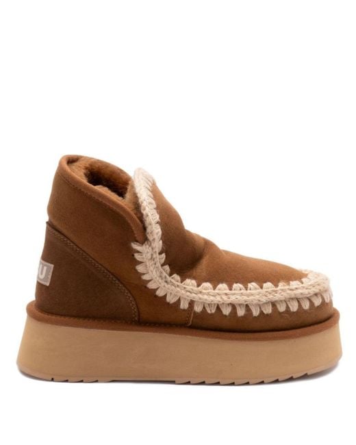 Mou Brown Stiefeletten Mini Eskimo