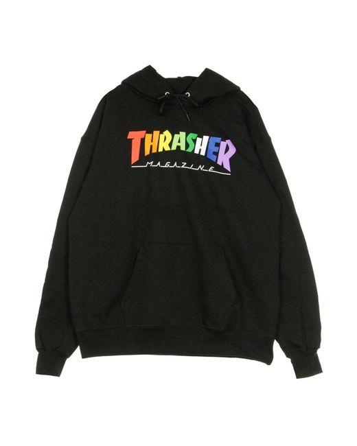 Thrasher Mag Hoodie Schwarzer Herren-Hoodie in Black für Herren