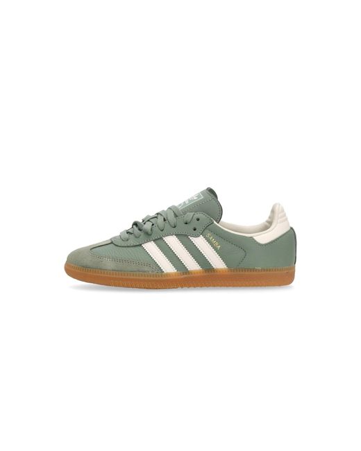 Adidas Green Samba Og W/Cloud Low Shoe