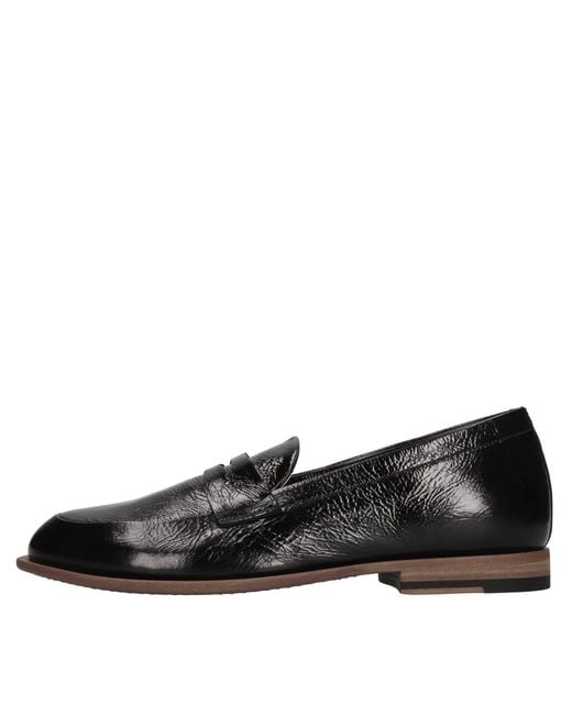 Pantanetti Black Flat Shoes