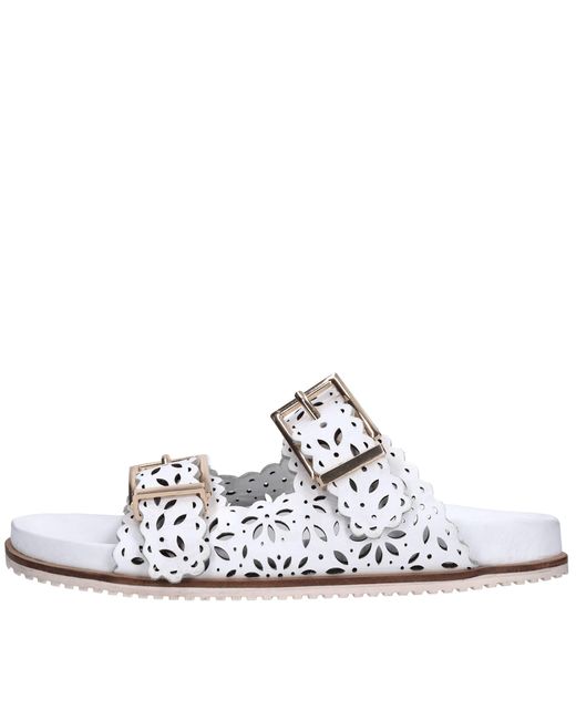 Sandalias Blancas Twinset de color White