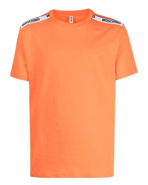 Moschino T-Shirt Mann in Orange für Herren