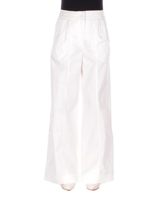 Max Mara Witte Broek in het White