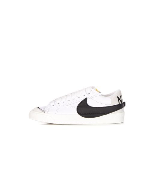 Nike White Damen-Halbschuh W Blazer Low 77 Jumbo Weib/Schwarz/Weib/Sail