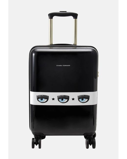 Chiara Ferragni Black Suitcases