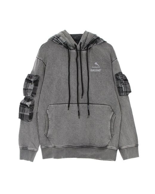 Moleskin Double Hoodie Sweat-Shirt A Capuche Leger Pour Hommes Mauna Kea pour homme en coloris Gray