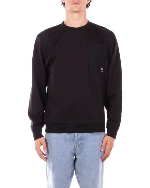 Moose Knuckles Blue Sweaters for men