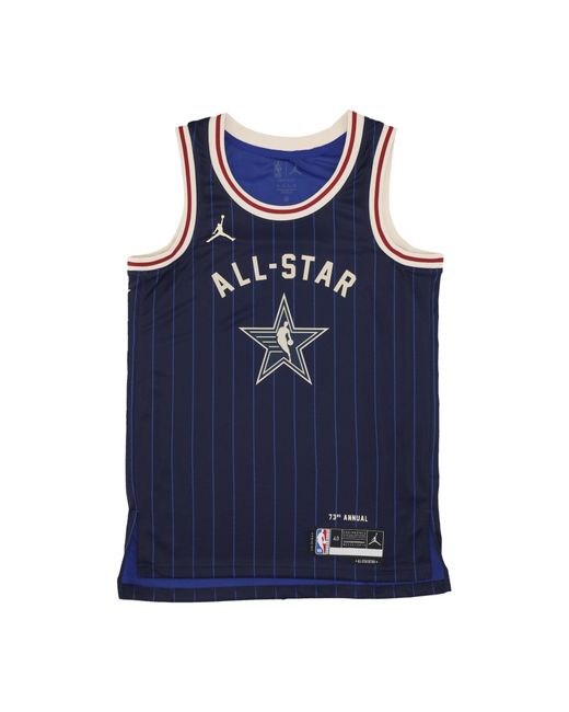 JORDAN NBA Herren-Basketball-Tanktop Nba All Star Game 2024 Dri-Fit Swingman-Trikot Nr. 0 Jayson Tatum Team East in Blue für Herren