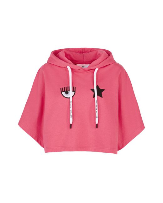 Chiara Ferragni Pink Sweatshirt