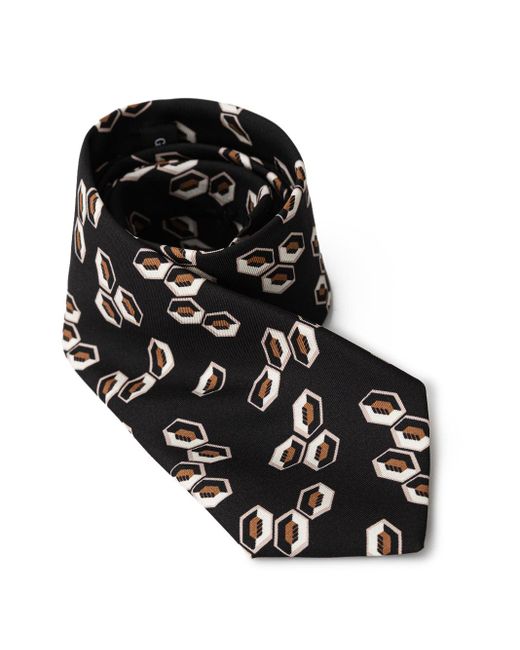 Ties Giorgio Armani de hombre de color Black