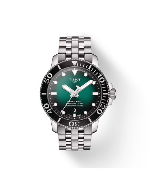 Tissot Mann Seastar 1000 Powermatic 80 T1204071109101 in Metallic für Herren