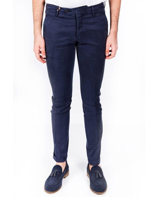 Pantalon De Hombres Marlon 3277 Lungo/2 Michael Coal de hombre de color Blue