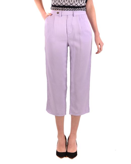 CYCLE Purple Culottes