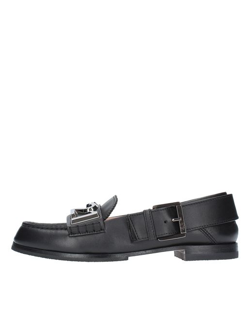 N°21 Black Nr. 21 Schwarze Flache Schuhe