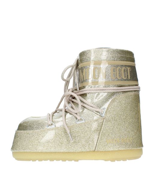 Moon Boot Natural Boots Golden