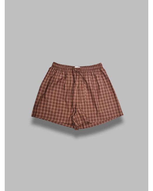 Tekla Brown Shorts