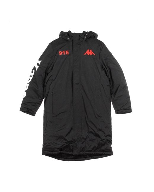 Kappa Black Authentic La Brely Long Jacket for men