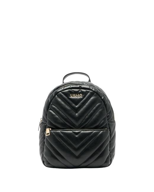 Liu Jo Black Backpack Liu Jo Nero